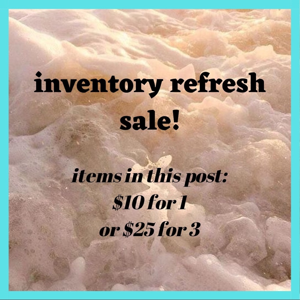 inventory sale!
